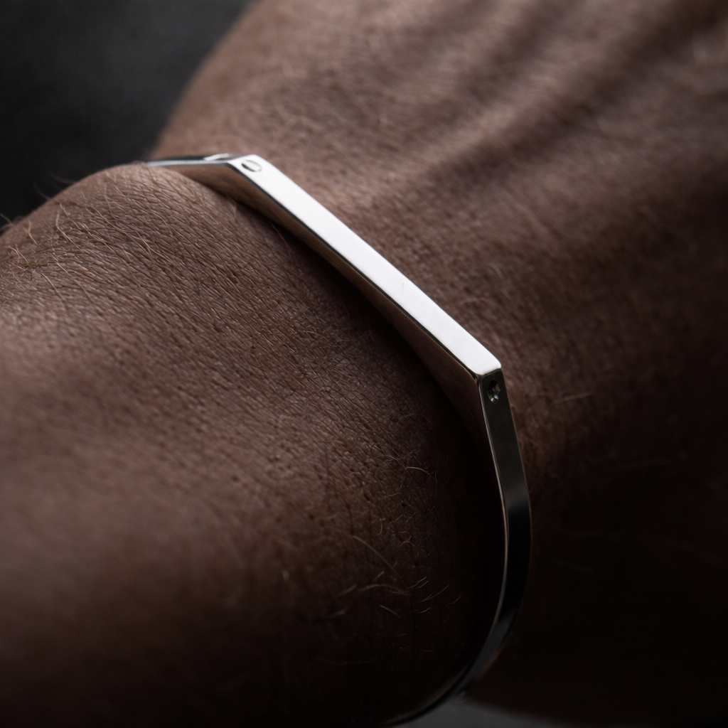Zenith unisize Cuff - Silver & Gold