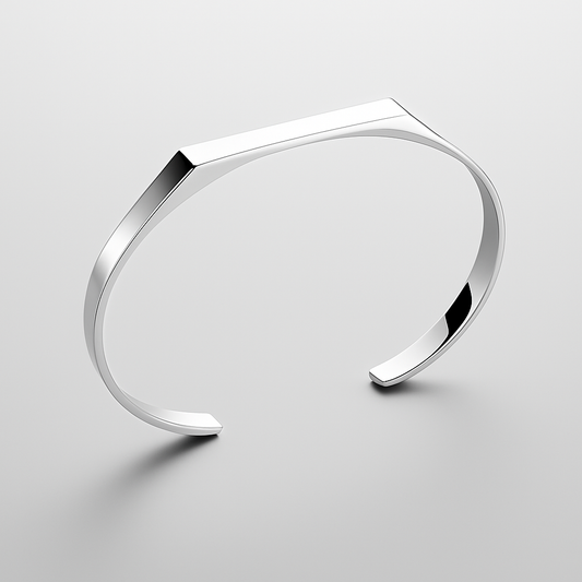 Zenith unisize Cuff - Silver & Gold