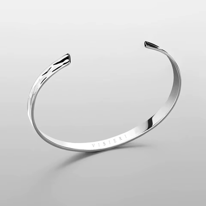 Gravel unisize Cuff   - Silver and Gold