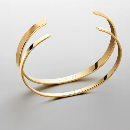 Maverick unisize Cuff  - Silver & Gold